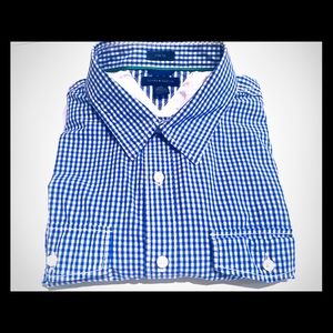 Beautiful used shirt Tommy Hilfiger blue and white